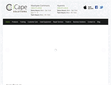 Tablet Screenshot of icapesolutions.com